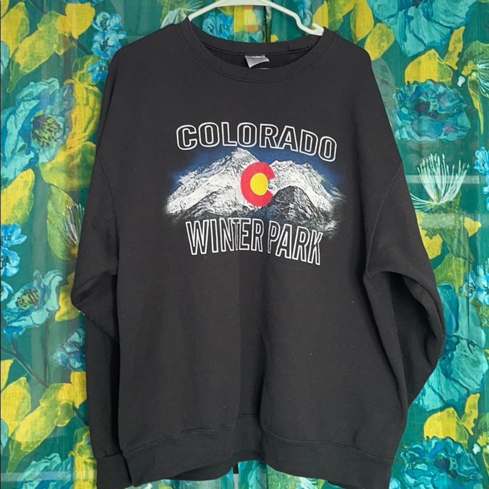 Colorado oversized crew neck sweatshirt.